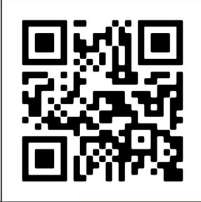 A qr code on a white backgroundDescription automatically generated